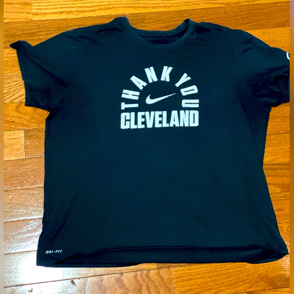 Nike Thank You Cleveland Dri-Fit T shirt size 2XL , visibly worn